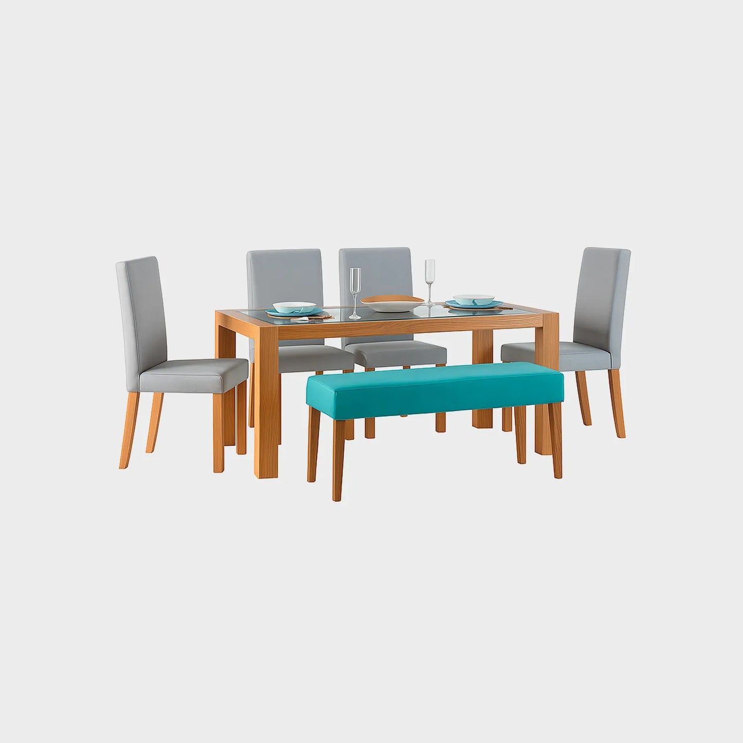 Juego de Comedor París - 6 Personas