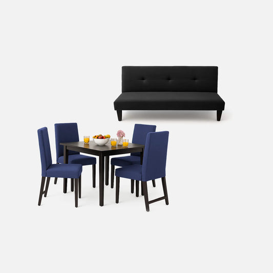 Juego de sala Mini Urano (Sofá Cama + Comedor 4 Ptos)